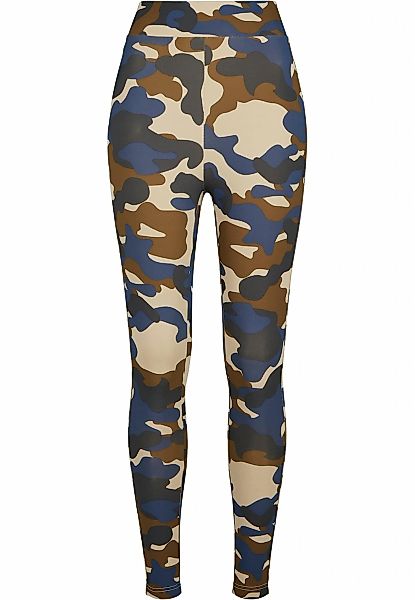 URBAN CLASSICS Leggings "Urban Classics Damen Ladies High Waist Camo Tech L günstig online kaufen