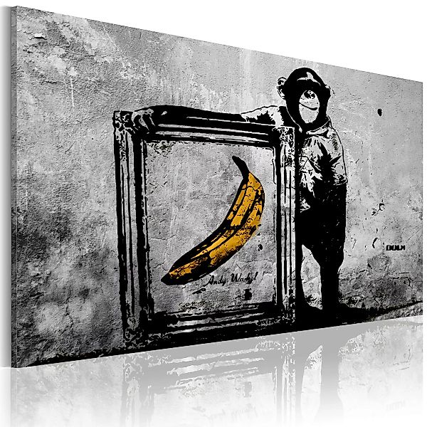 Wandbild - Inspired By Banksy - Black And White günstig online kaufen