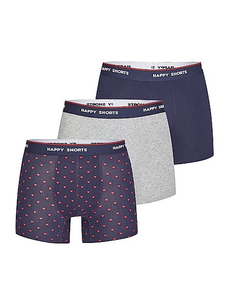 HAPPY SHORTS Retro Boxer Red Heart günstig online kaufen