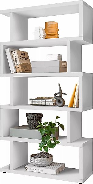 HBZ Raumteilerregal »BC 3105«, (1 St.), in weiß oder Eiche Sonoma, Regal Ra günstig online kaufen