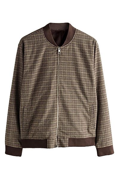 Next Bomberjacke Elegante Bomberjacke mit Karomuster (1-St) günstig online kaufen