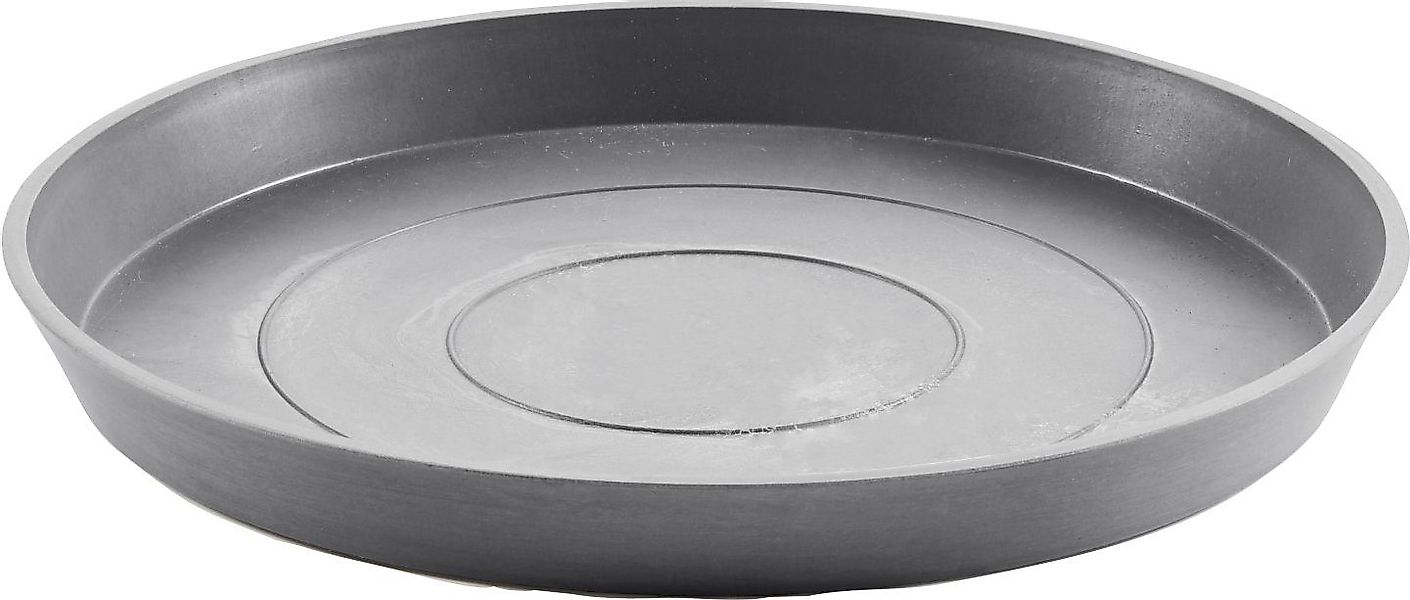 ECOPOTS Blumentopfuntersetzer ROUND SAUCER Grey, BxTxH: günstig online kaufen