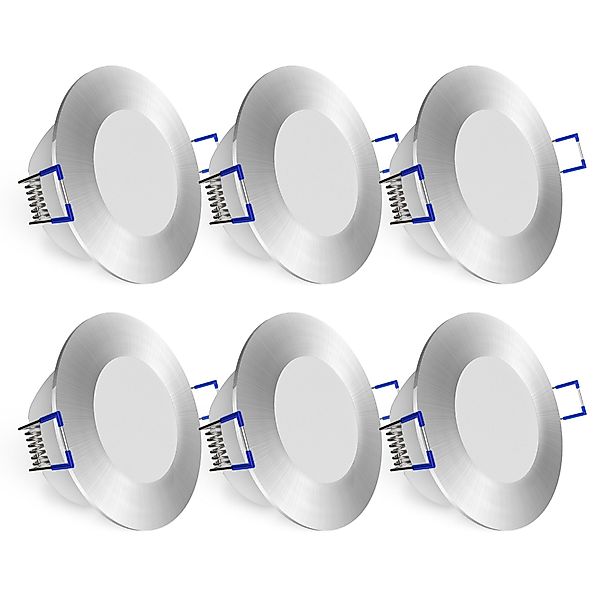 linovum LED Einbaustrahler 6er Set WEEVO günstig online kaufen