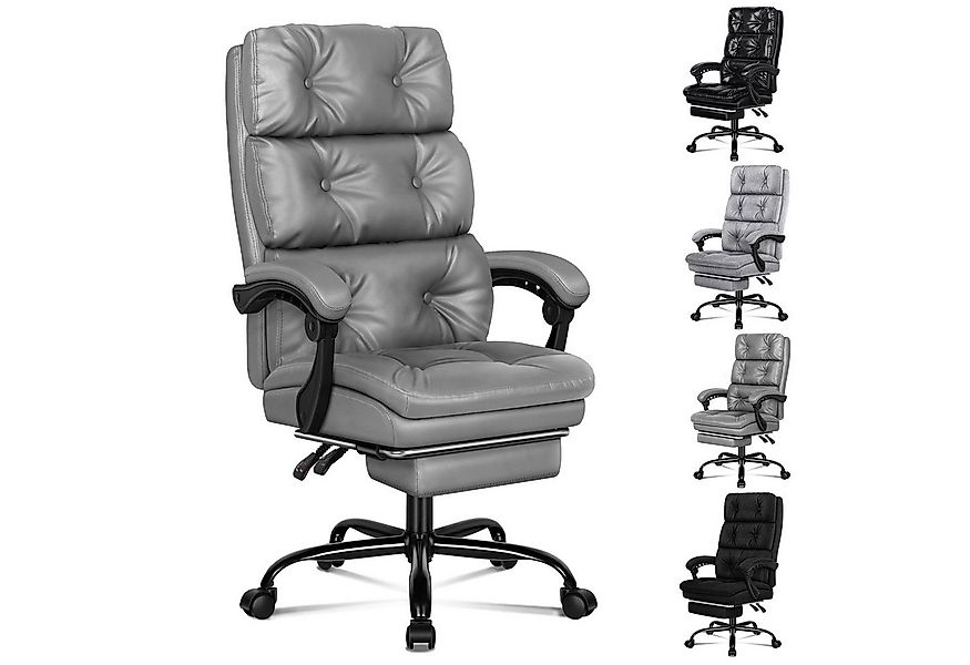 ALFORDSON Bürostuhl Ergonomischer Chefsessel - Höhenverstellbar und Komfort günstig online kaufen