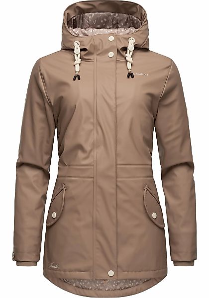 Navahoo Regenjacke "Oceans Heart" mitKapuze stylischer wasserdichter Regenm günstig online kaufen