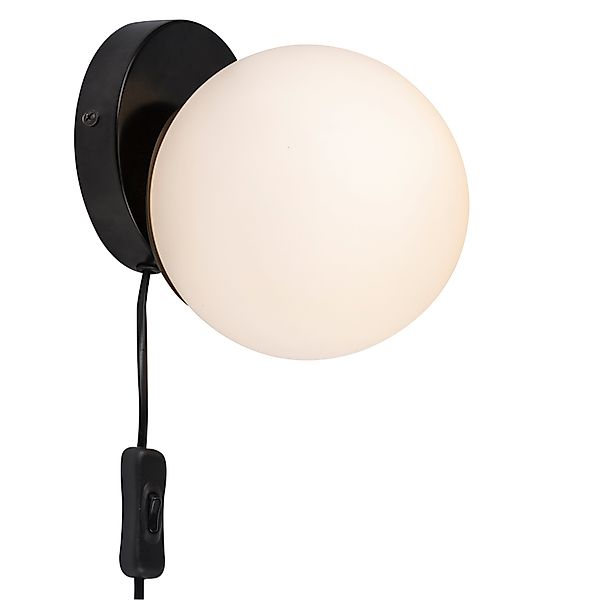 Nordlux Wandleuchte Lilly E14 Wandlampe schwarz günstig online kaufen