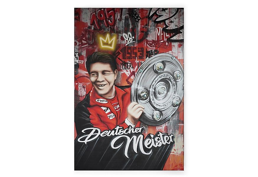 A.S. Création Leinwandbild FCK Maltag-Graffiti Deutscher Meister „König Ott günstig online kaufen