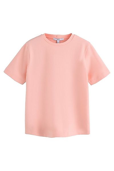 Next T-Shirt Schweres T-Shirt mit Rundhalsausschnitt (1-tlg) günstig online kaufen
