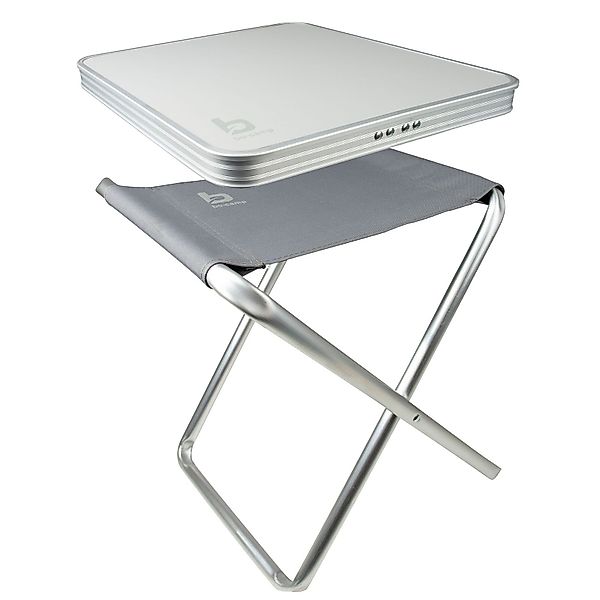 Bo-Camp Campingtisch Mini Alu Klapphocker Camping günstig online kaufen