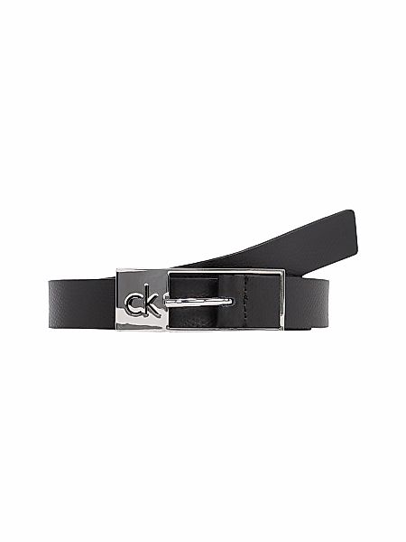 Calvin Klein Ledergürtel CK CUT SQUARE BUCKLE 2.0_CAVIAR Logoprägung, Einfa günstig online kaufen
