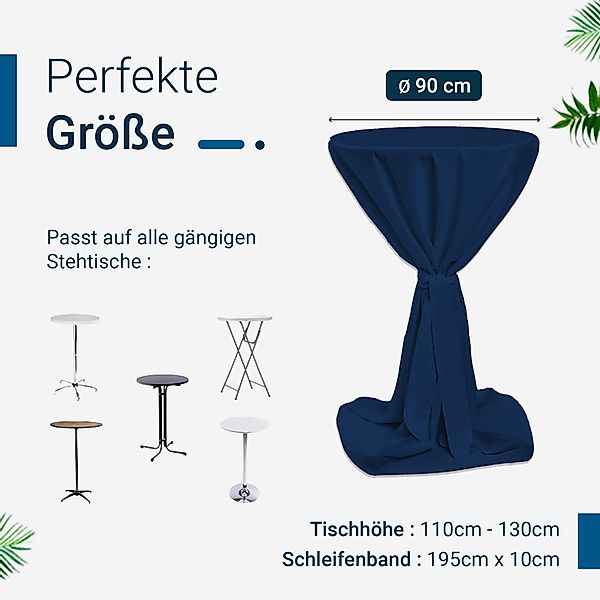 TexDeko Stehtischhusse Premium für Bistrotisch mit günstig online kaufen
