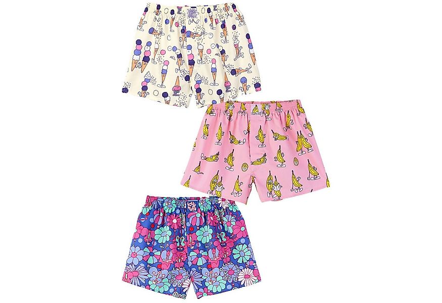 Lousy Livin Boxershorts Lousy Livin 3Pack Boxershorts Blossom (Banana, Icec günstig online kaufen