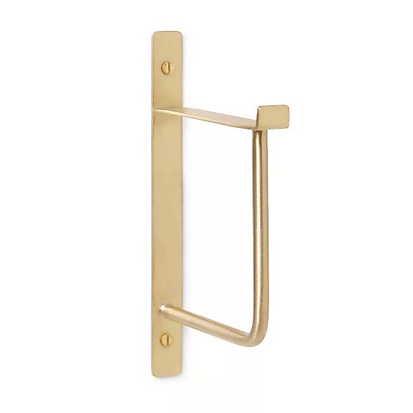 Handtuchhalter Hang Rack gold metall / Metall - h 19 cm - Ferm Living - Met günstig online kaufen