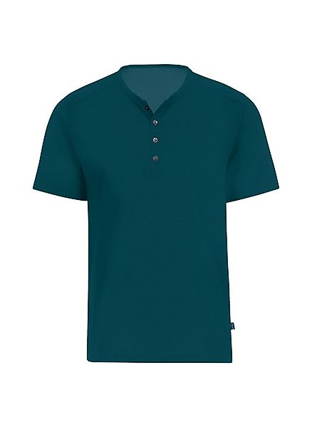 Trigema T-Shirt TRIGEMA T-Shirt mit Knopfleiste günstig online kaufen
