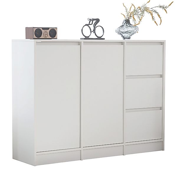 Merax Sideboard mit 3 Schubladen, 2 günstig online kaufen