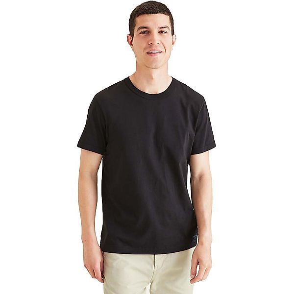 Dockers Icon Cotton Kurzärmeliges T-shirt S Mineral Black günstig online kaufen