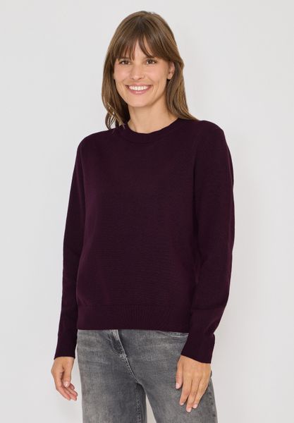 Cecil Strickpullover mit Rundhalsausschnitt günstig online kaufen