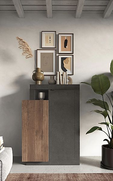 Home affaire Highboard "Freedom" Breite 87 cm mit 2 Türen, Höhe 142 cm (in günstig online kaufen