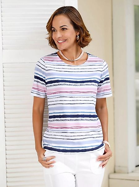 Casual Looks Rundhalsshirt "Shirt", (1 tlg.) günstig online kaufen