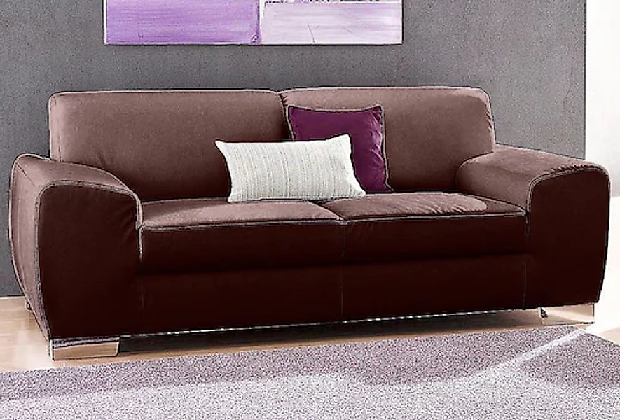 DOMO collection 2-Sitzer »Ricardo kubisch, modern und elegant, bequemes Sof günstig online kaufen