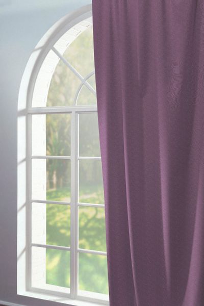 Adam Vorhang "Uni Collection" Kräuselband 1 Stk. tlg. aus 100% Bio-Baumwoll günstig online kaufen