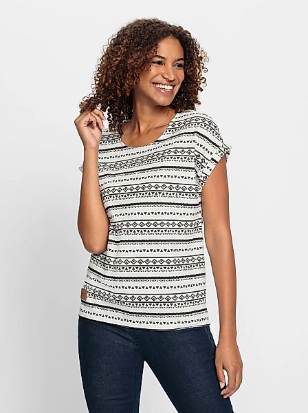 Casual Looks Print-Shirt "Print-Shirt", 1 Stk. günstig online kaufen