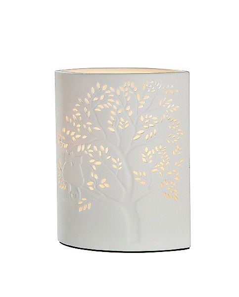 GILDE Tischleuchte GILDE Lampe Ellipse Baum günstig online kaufen