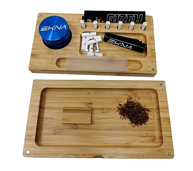 EKNA Aufbewahrungsbox Rolling Tray - Rolling Box - Dreh Box - Misch Schale günstig online kaufen