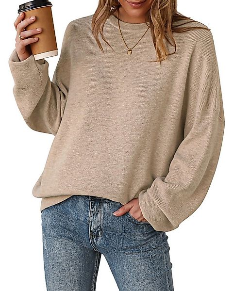 Arach&Cloz Strickpullover Arach&Cloz Damen Pullover Langarm Wolle Blend Run günstig online kaufen