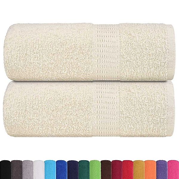 vidaXL Handtuch Waschhandtücher 2 Stück FROGN günstig online kaufen