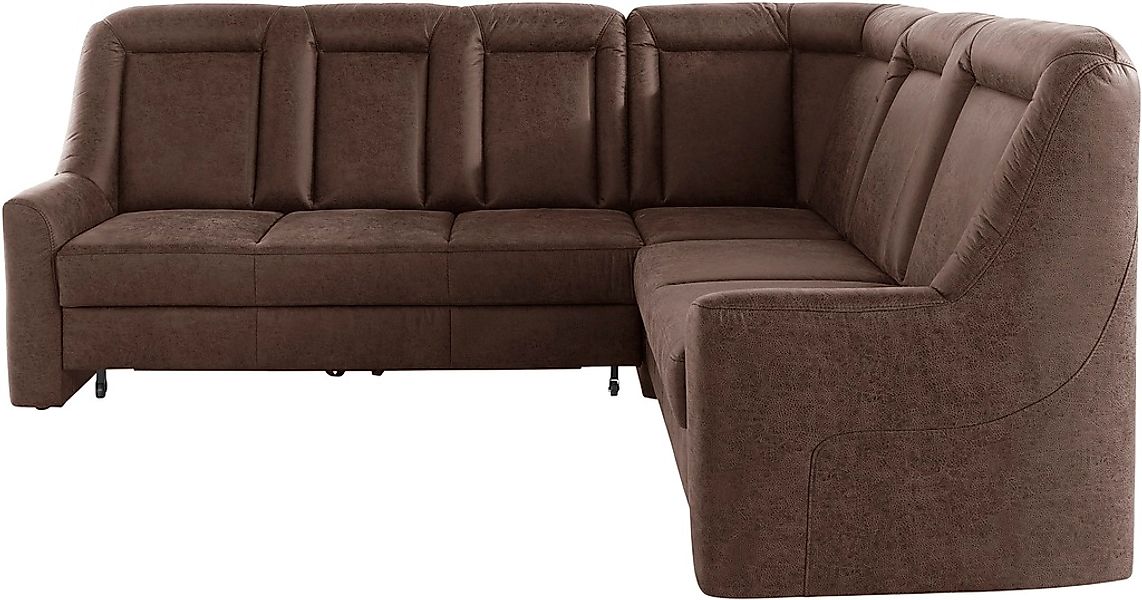 sit&more Ecksofa »Melissa L-Form« klassisches Polsterprogramm, wahlweise Be günstig online kaufen