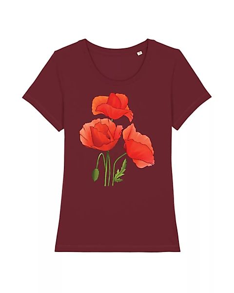 Poppy Flowers | T-shirt Damen günstig online kaufen
