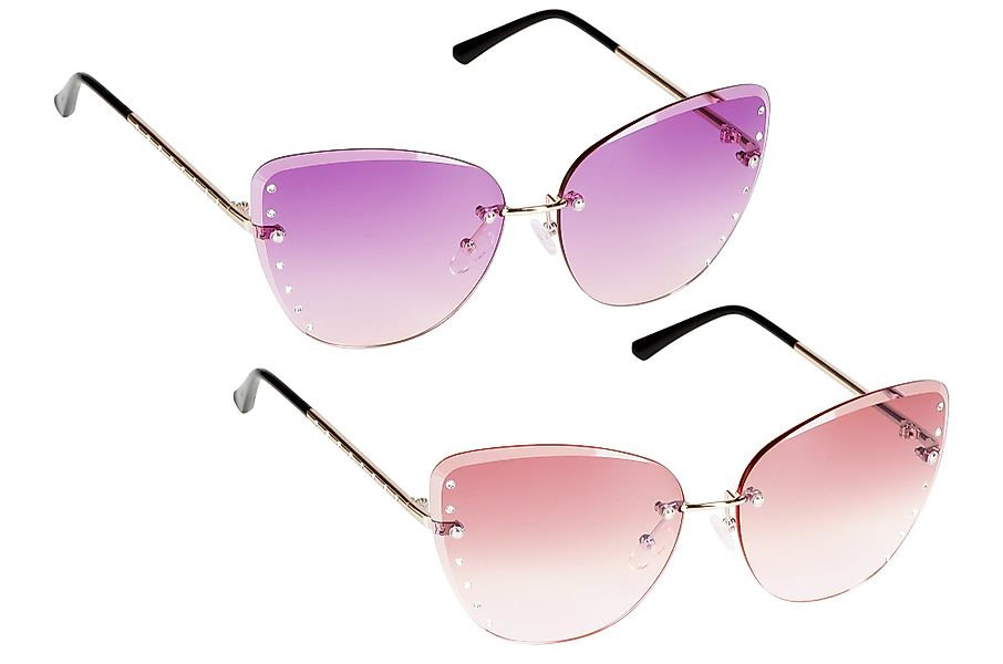 UrbanSky Sonnenbrille Sofia (2er-Pack, Sonnenbrillen-Set mit günstig online kaufen