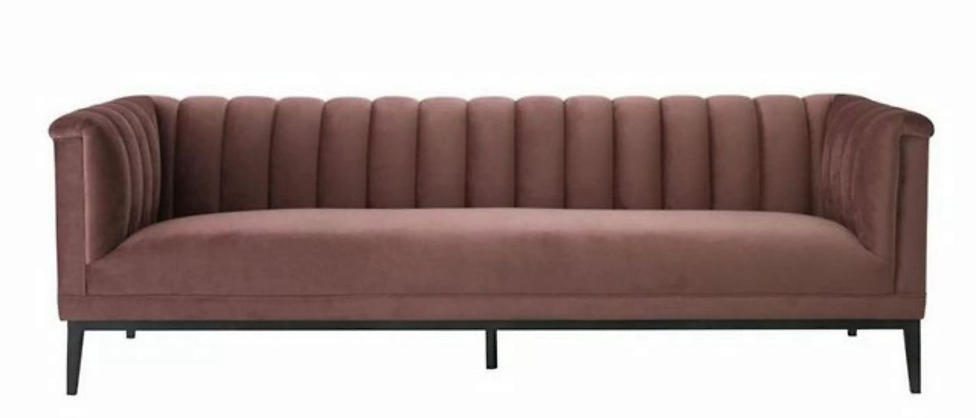 Casa Padrino Sofa Luxus Sofa Altrosa 230 x 86 x H. 75 cm - Wohnzimmermöbel günstig online kaufen