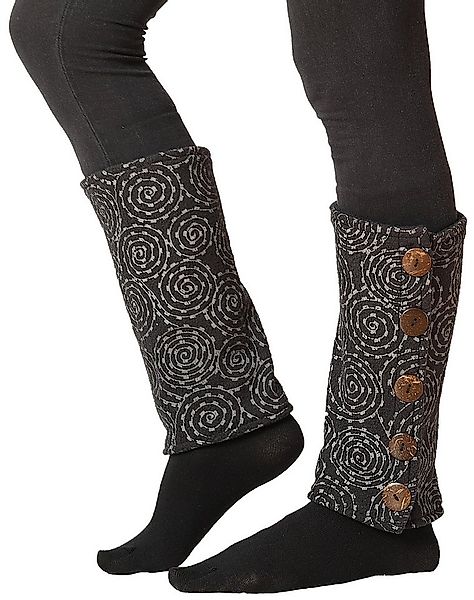 PUREWONDER Beinstulpen Beinstulpen Stulpen Beinwärmer aus Fleece lw57 Schwa günstig online kaufen