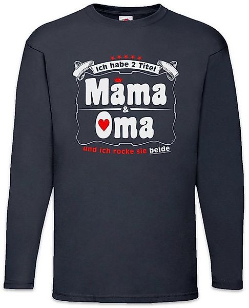 Urban Backwoods Langarmshirt Beste Mama & Oma Langarm T-Shirt Titel Krone O günstig online kaufen