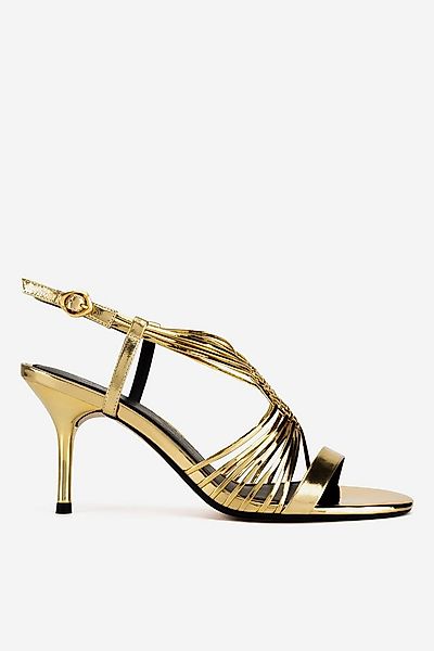 GINO ROSSI Gino Rossi – Elegante Damen-Sandalen in Gold, Metallische High-H günstig online kaufen