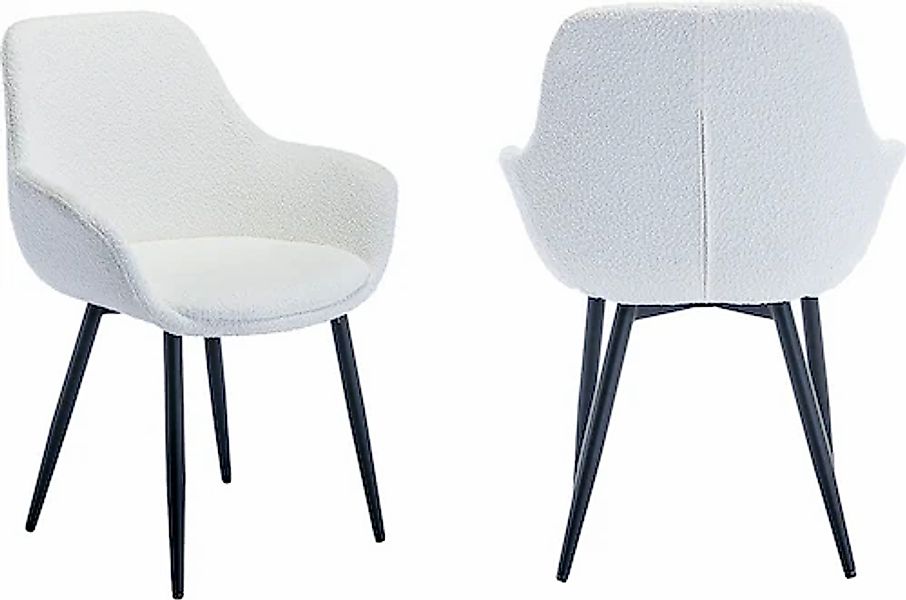 SalesFever Armlehnstuhl »Esszimmerstuhl mit elegantem Komfort« (Set) 2 Stk. günstig online kaufen