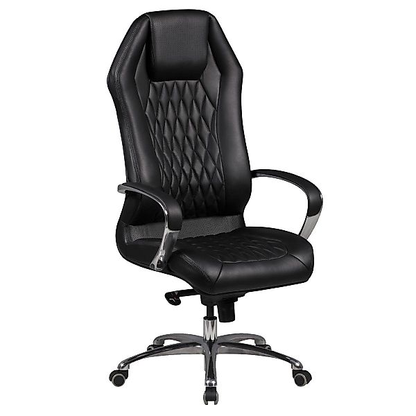 FINEBUY Chefsessel SuVa3466_1 (Bürostuhl MONTEREY Echtleder günstig online kaufen