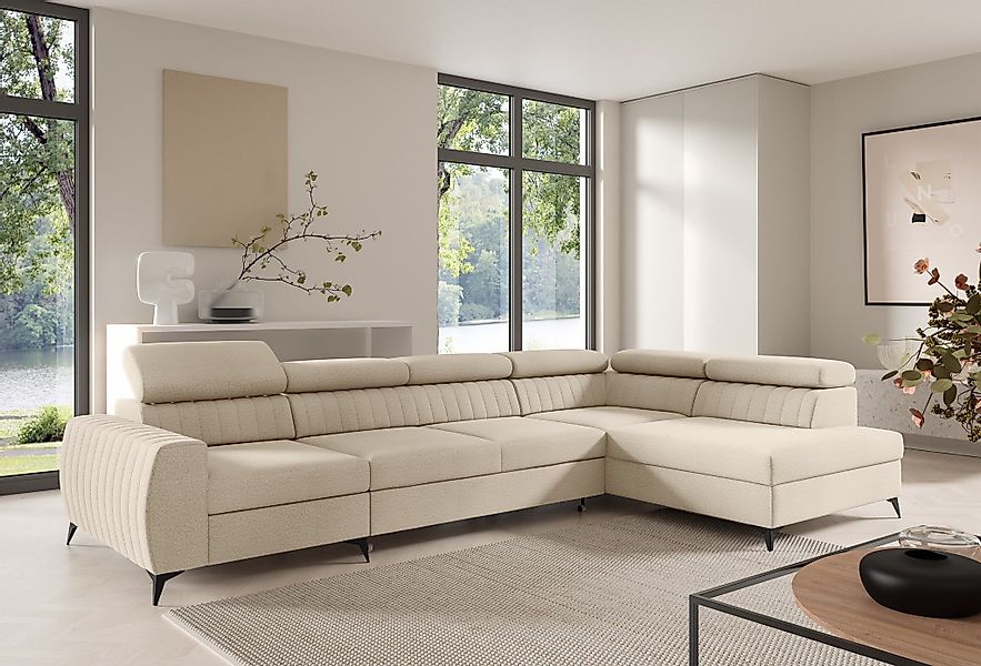 Fun Möbel Ecksofa Schlafsofa Sofa TORONTO günstig online kaufen