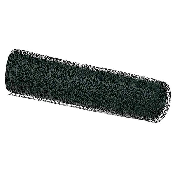 vidaXL Hexagonzaun Grün 0,6 x 25 m PVC 42005374 günstig online kaufen