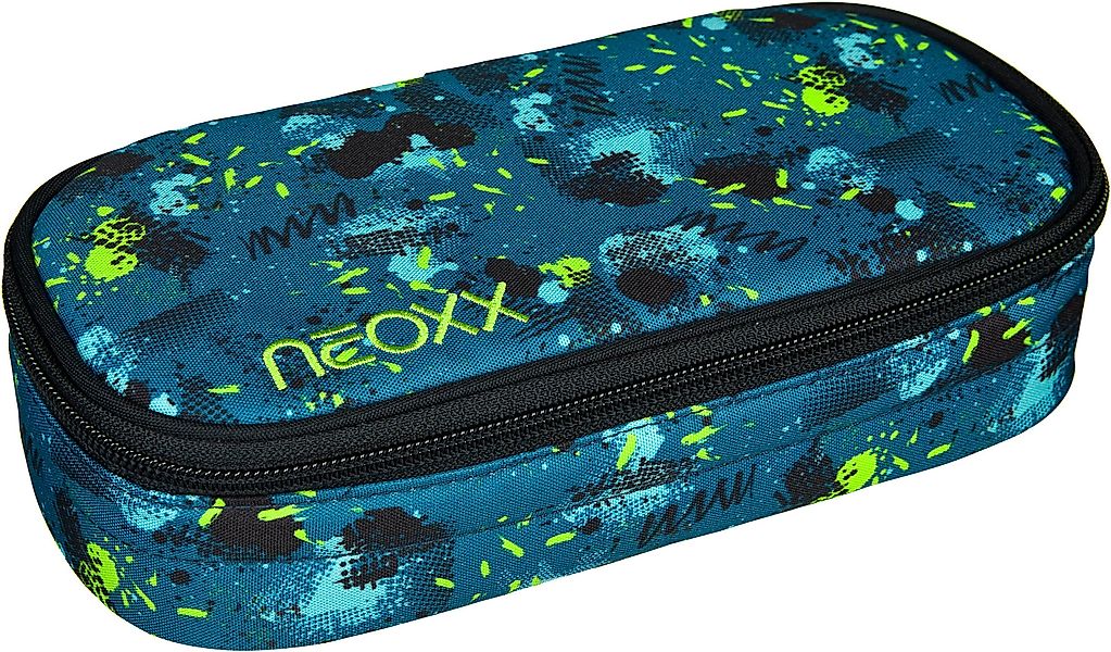 neoxx Schreibgeräteetui Schlamperbox, Jump, Petrol Extreme, günstig online kaufen