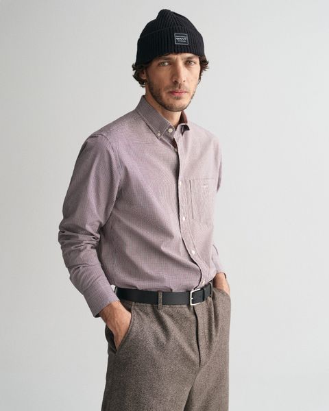 Gant Langarmhemd REG POPLIN MICRO GINGHAM günstig online kaufen