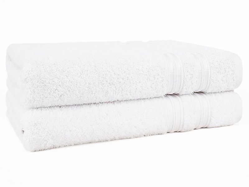 HAMMETEX Duschtuch 2er Set Badetücher 70x140 cm, 100% Baumwolle, Weich & Sa günstig online kaufen