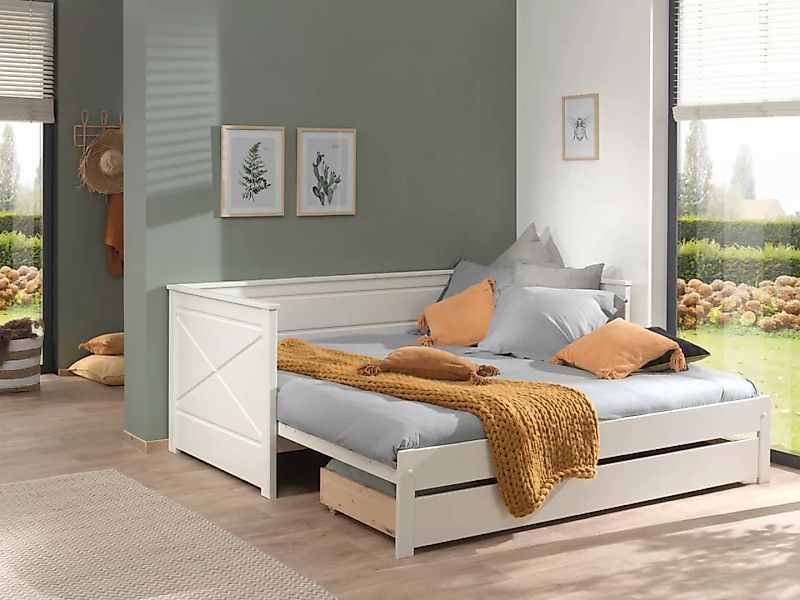 Vipack Bett "Vipack Pino", (Made in Europe), Kojenbett LF 90x200 cm, auszie günstig online kaufen