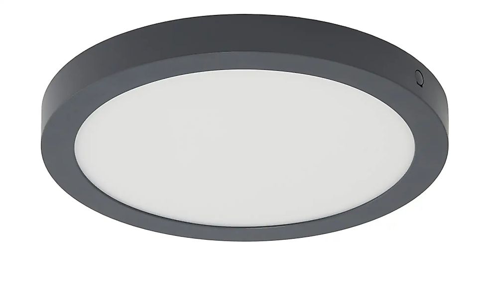 LED-Deckenleuchte  rund  dunkelgrau   ¦ grau ¦ Maße (cm): H: 3  Ø: 30 Lampe günstig online kaufen