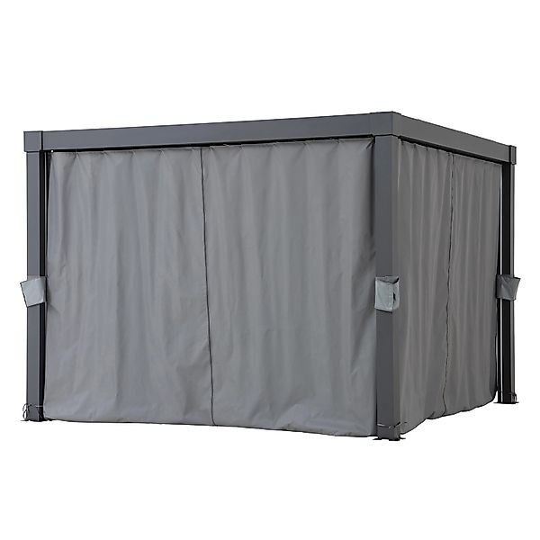 Sunjoy Vorhang für Matterhorn Multi-Pergola 306 cm x 306 cm günstig online kaufen
