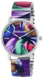 Excellanc Quarzuhr 1700060 Edelstahlzugband, D 36 günstig online kaufen