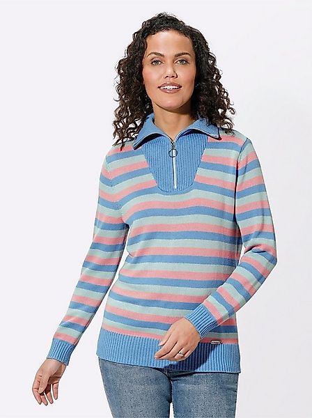 Witt Strickpullover Troyer-Pullover Langarm Jersey günstig online kaufen