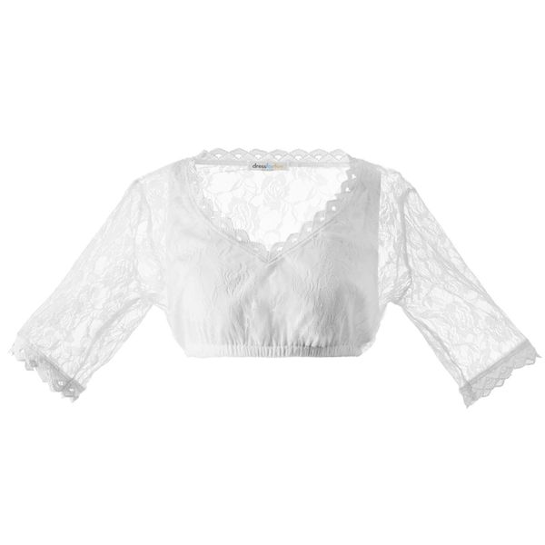dressforfun Trachtenbluse Dirndlbluse Heidi günstig online kaufen